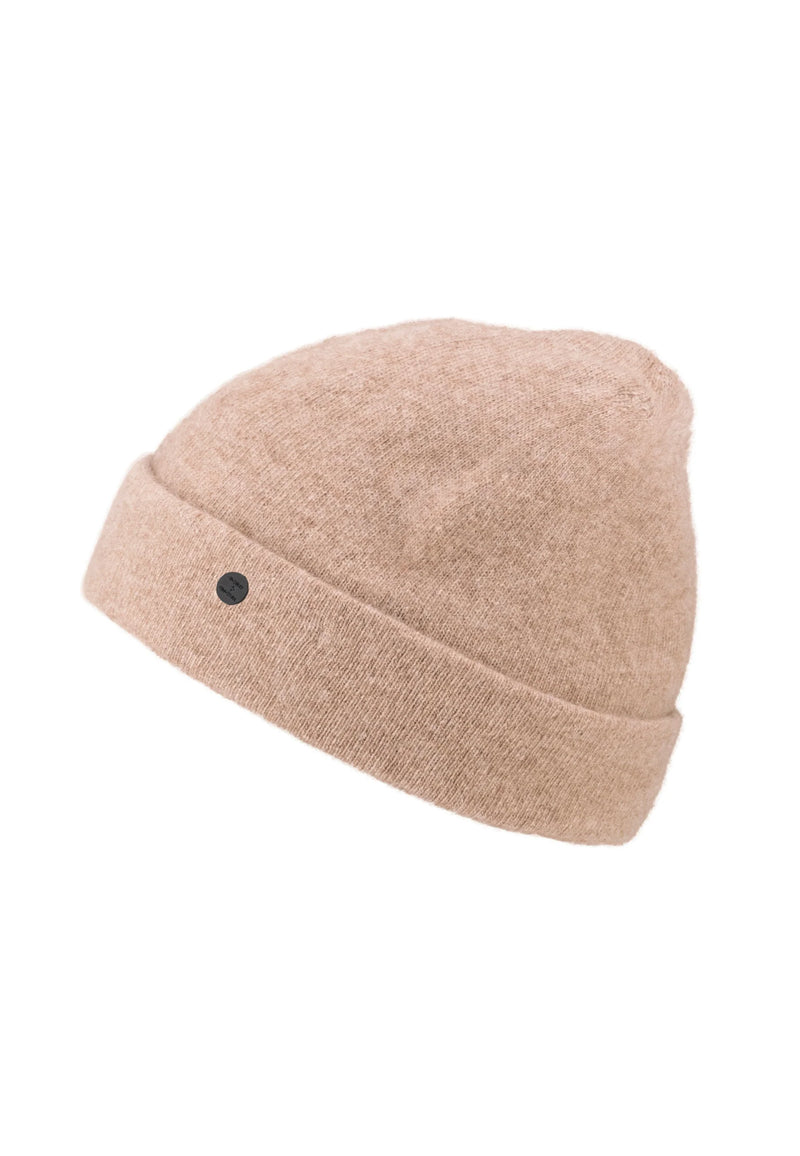 Bickley + Mitchell Extrafine Merino Cashmere Blend Cuffed Beanie