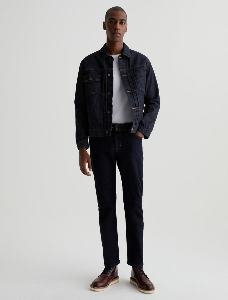 AG Adriano Goldschmied Everett Slim Straight Indigo Wash Jeans