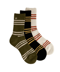 Coal Everyday Crew Socks 3 Pack