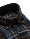 Bruun & Stengade Tethys Modern Fit Casual Brushed Flannel Shirt