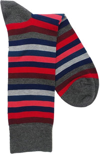 Marcoliani 4040 Pima Cotton Multicolor Stripe Socks