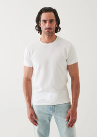 Patrick Assaraf Peruvian Pima Cotton SS Crew Neck T-Shirt