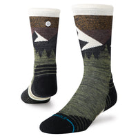 Stance Mid Cushion Wool Blend Performance Crew Socks