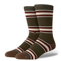 Stance Hill Top Mid Cushion Combed Cotton Crew Socks