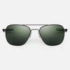 Randolph Engineering Aviator Matte Black Sunglasses