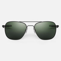 Randolph Engineering Aviator Matte Black Sunglasses