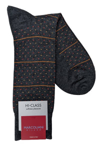 Marcoliani 4689 Extra Soft Mousse of Modal Micro Stitch Dress Socks