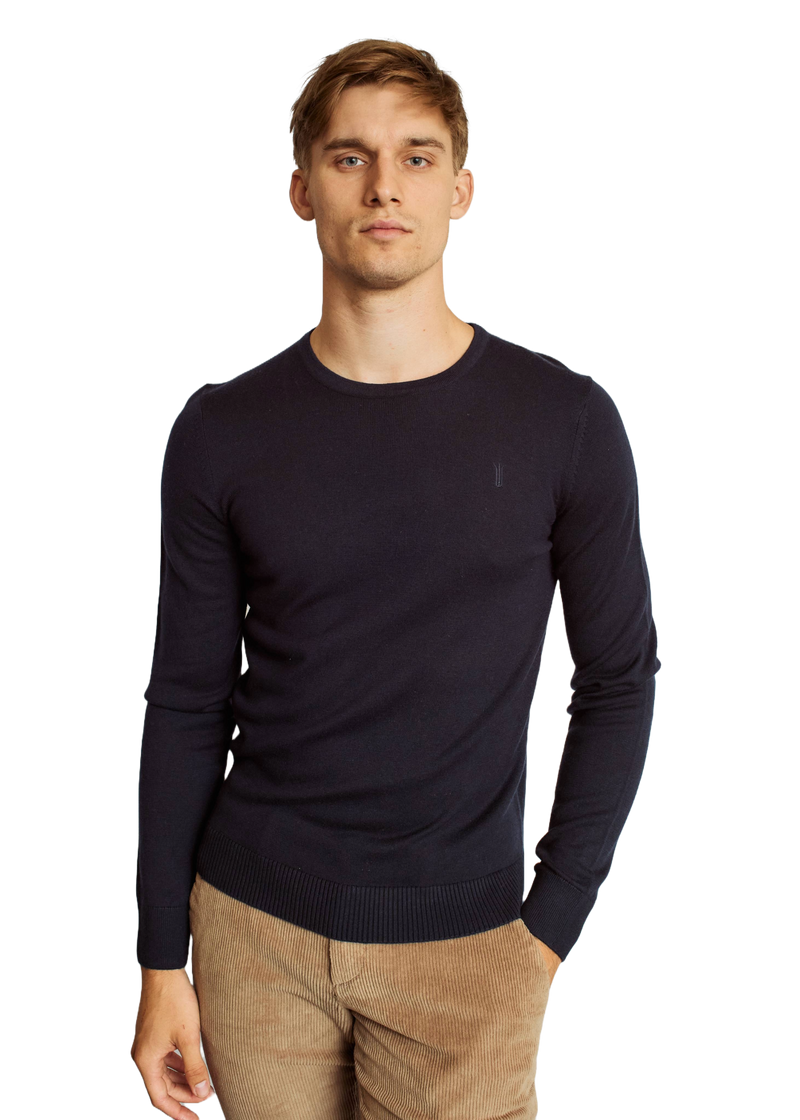 Bruun & Stengade Jupiter Wool Modal Blend Crew Sweater