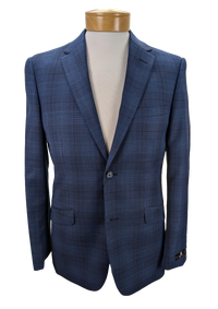 Renoir Trim Fit Plaid Sport Coat