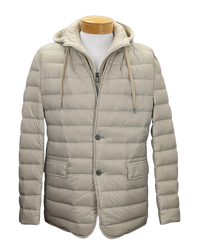 Digel Portofino Down Fill Quilted Hooded Jacket