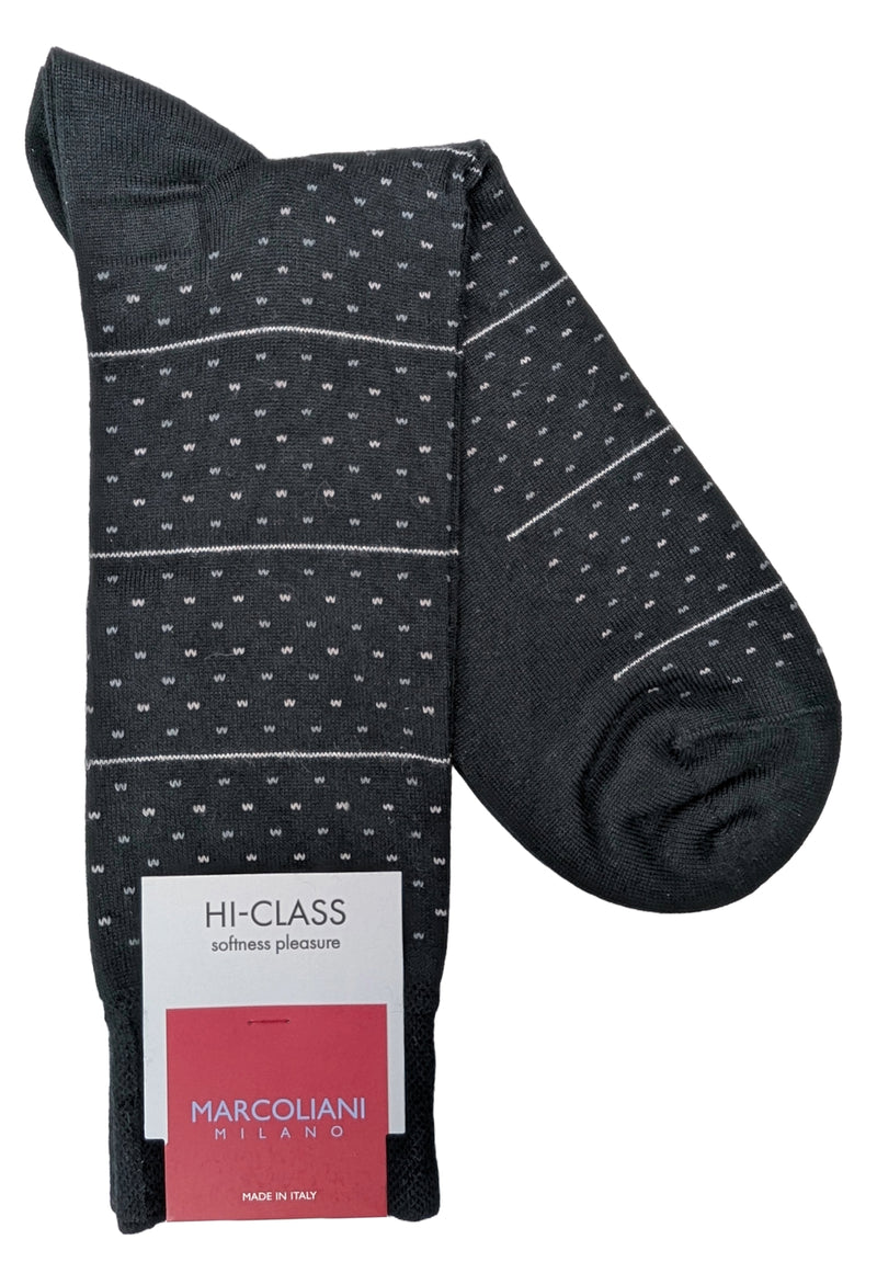 Marcoliani 4689 Extra Soft Mousse of Modal Micro Stitch Dress Socks