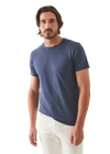 Patrick Assaraf Peruvian Pima Cotton Short Sleeve Crew Neck T-Shirt