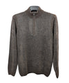 Codice Soft Knit Chenille Quarter Zip Sweater