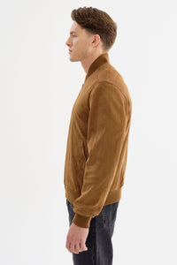 Regency Charleston Suede Bomber Jacket