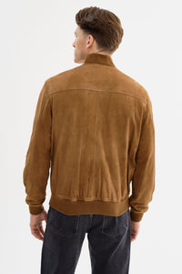 Regency Charleston Suede Bomber Jacket