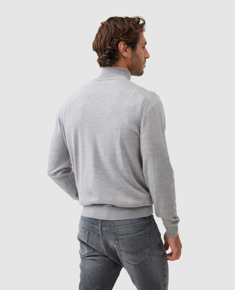 Rodd & Gunn Calderwell Merino Quarter Zip  Sweater