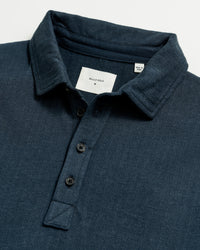 Billy Reid Herringbone LS Polo