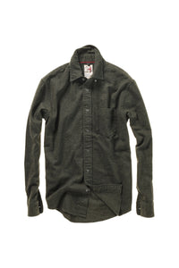 Relwen Flyweight Brushed Twill Buttondown Shirt