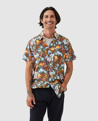 Rodd & Gunn Port Hutt Albini Print SS Shirt