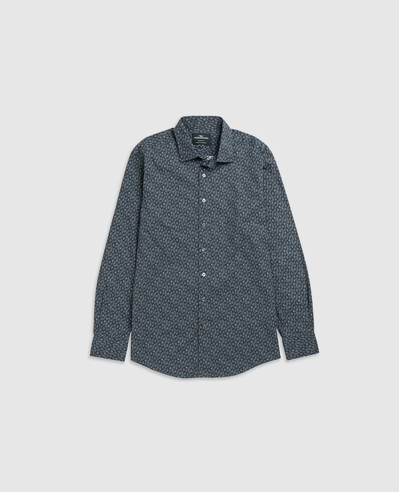 Rodd & Gunn Bellmount Poplin Print Pattern Shirt