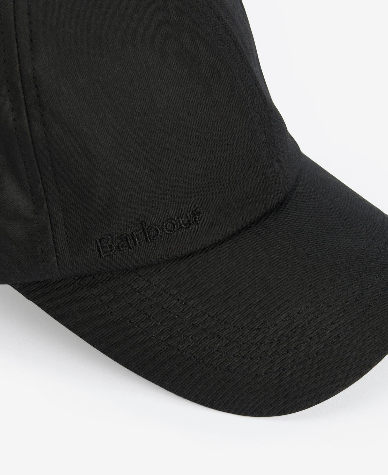 Barbour black fashion cap