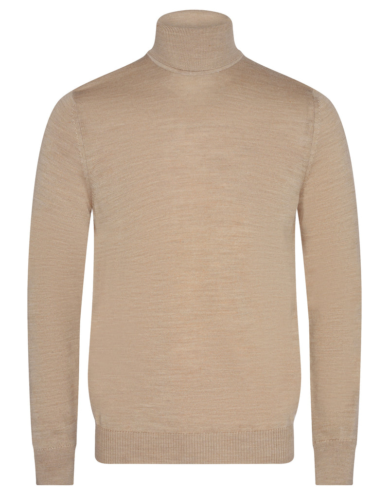 Bruun & Stengade Saturn Wool Modal Blend Turtleneck Sweater