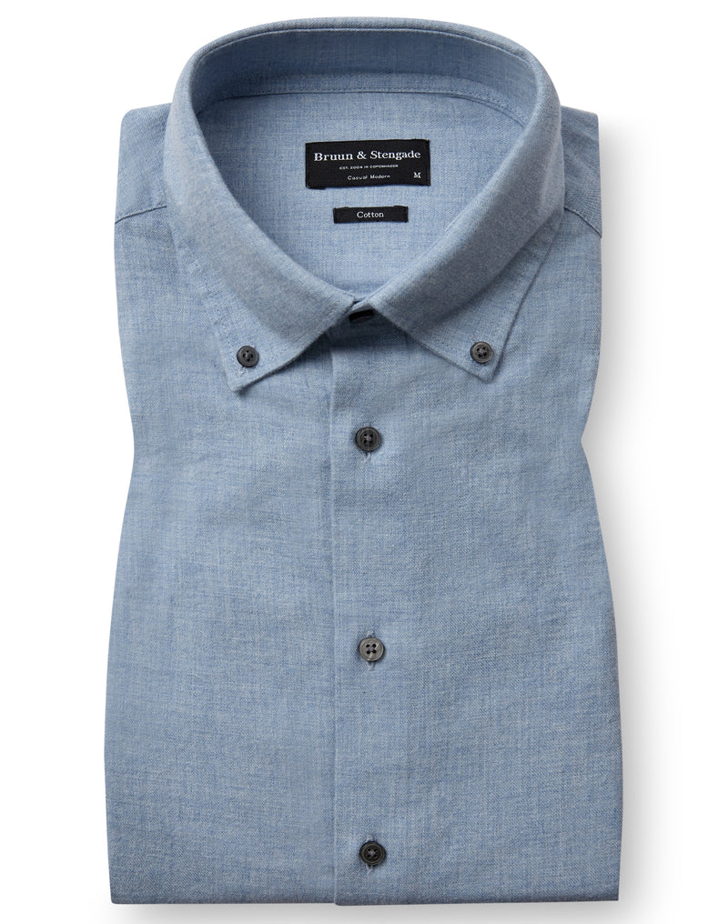 Bruun & Stengade Muriel Modern Fit Casual Heather Shirt