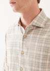 Patrick Assaraf Premium Brushed Cotton Flannel Shirt