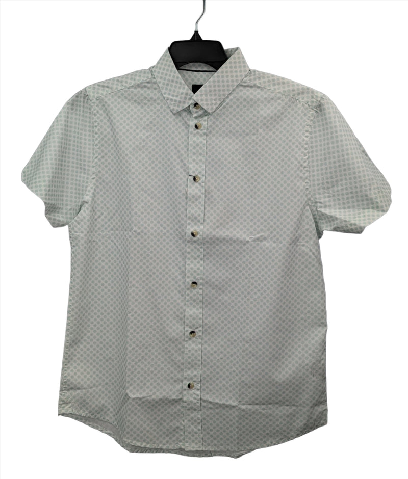 Vustra Lightweight Organic Cotton Geo Print SS Shirt