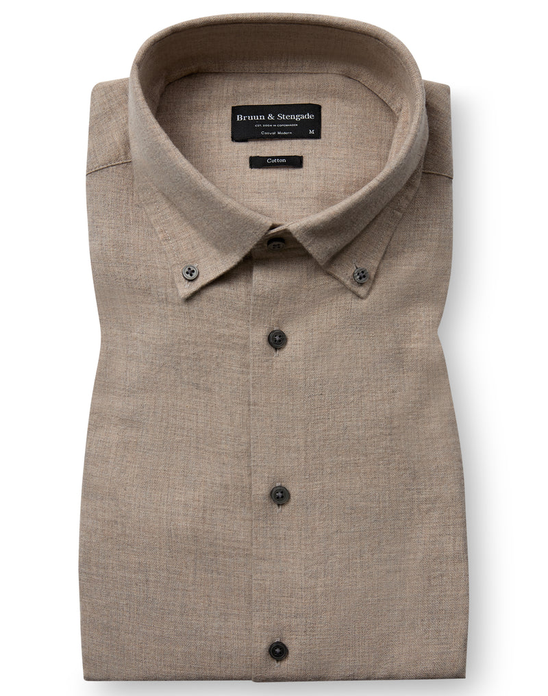 Bruun & Stengade Muriel Modern Fit Casual Heather Shirt