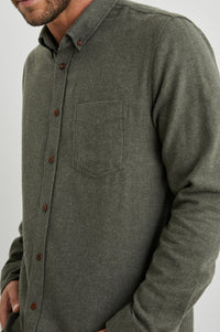 Rails Runson Soft Brushed Cotton Blend Shirt