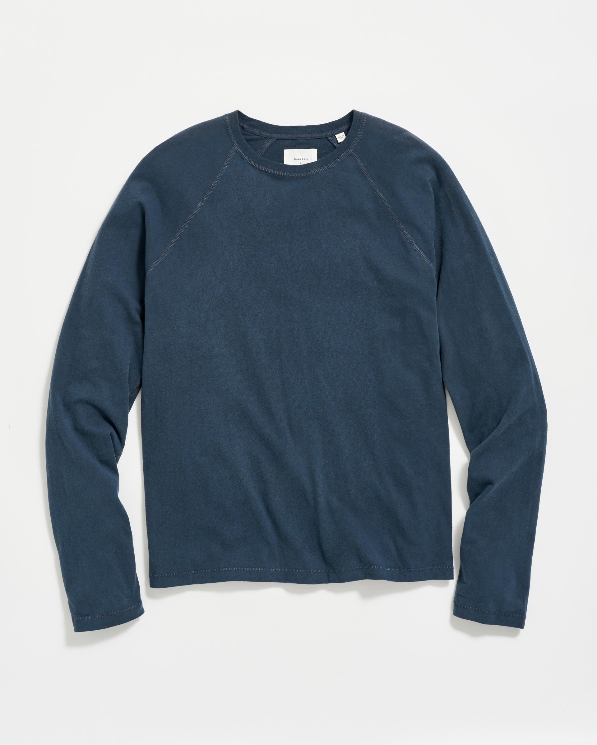 Billy Reid Sueded Cotton LS Crew