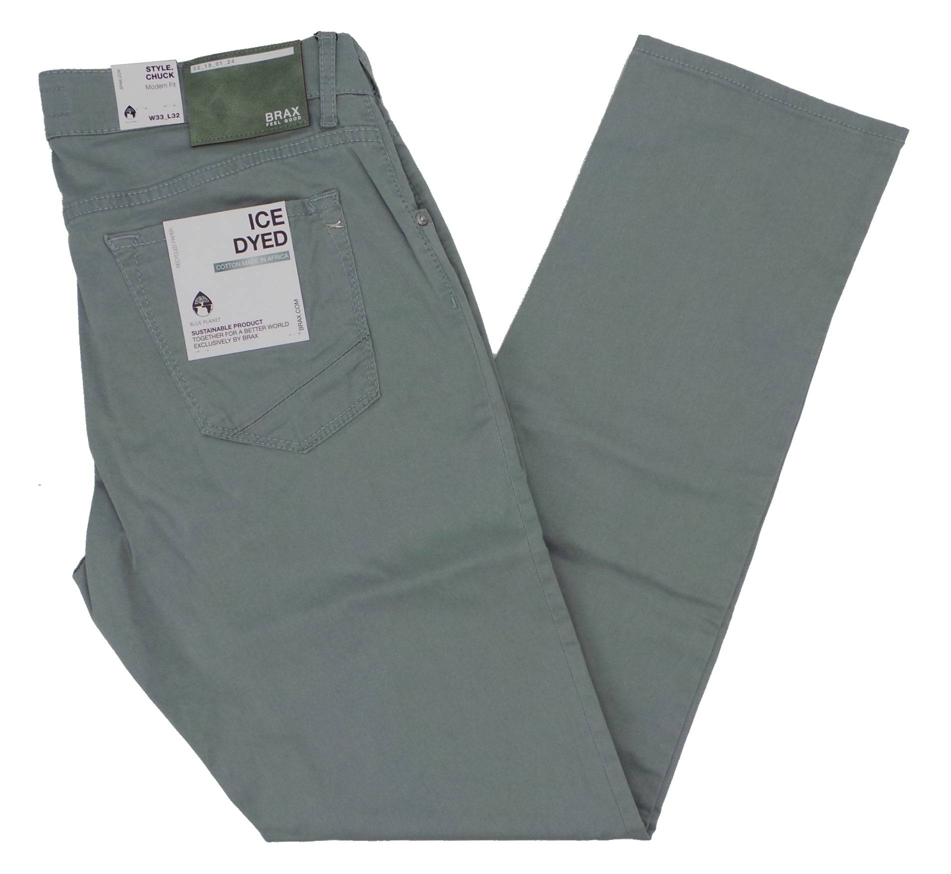 BRAX Chuck Modern Fit Pocket Hi-Flex Thread Pants 5 Lightweight Company Seattle Stretch –