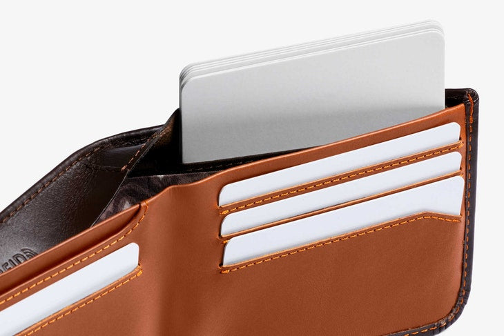 Bellroy Hide and Seek LO RFID Protection Leather Bifold Wallet