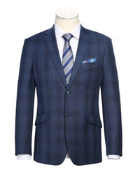 Renoir Trim Fit Plaid Sport Coat